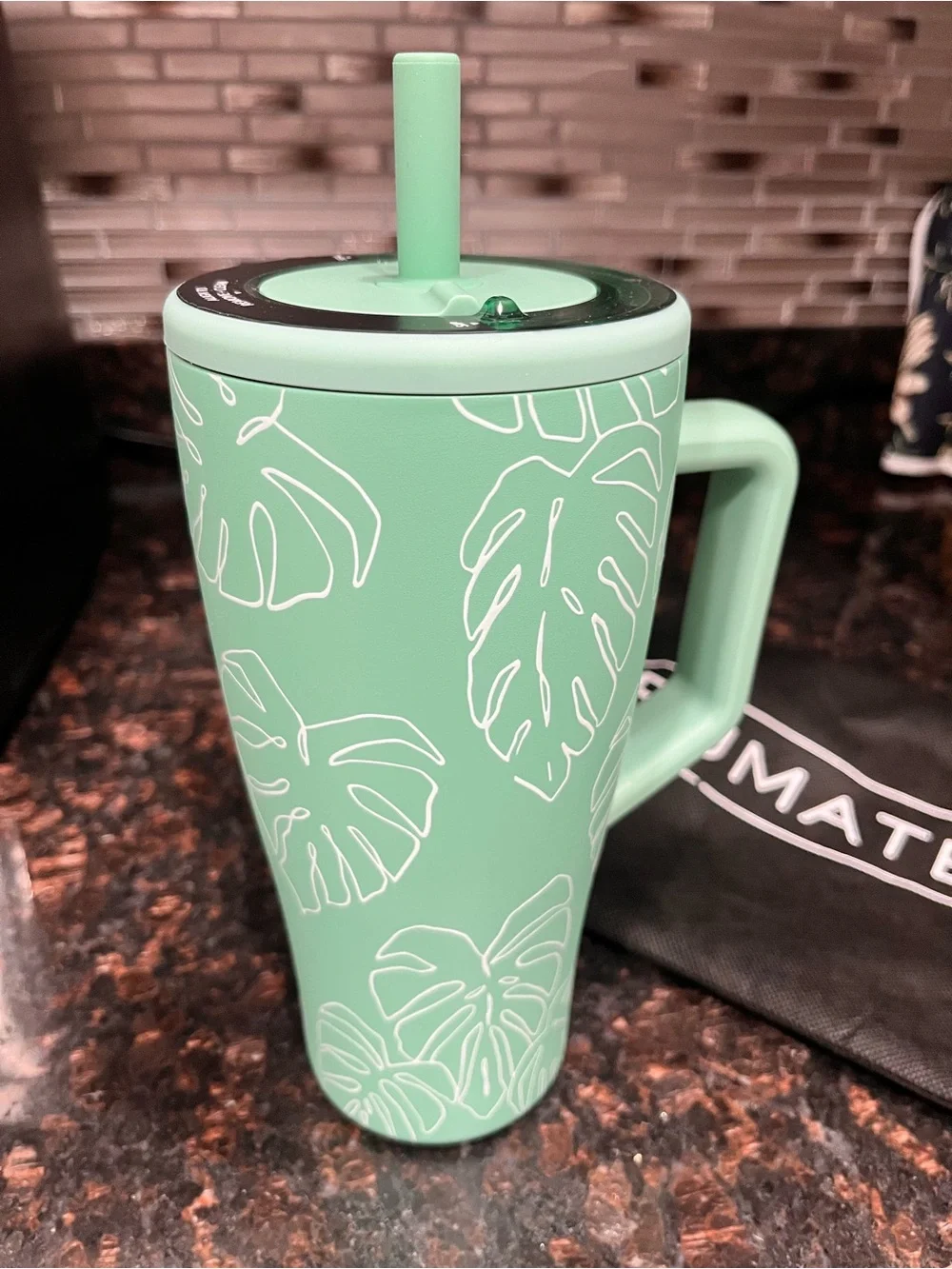 Brumate Era 40oz Monstera